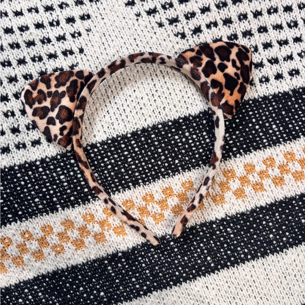 Leopard Print Women's Headband